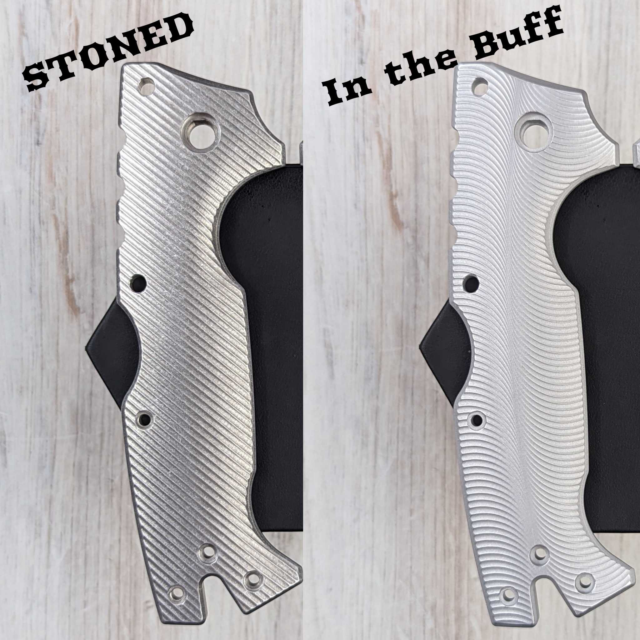 LINERLESS Aluminum Scales & Skiff Bearing Upgrade (Compatible with Cold Steel AD-15 & AD-15 Lite) - Image 6