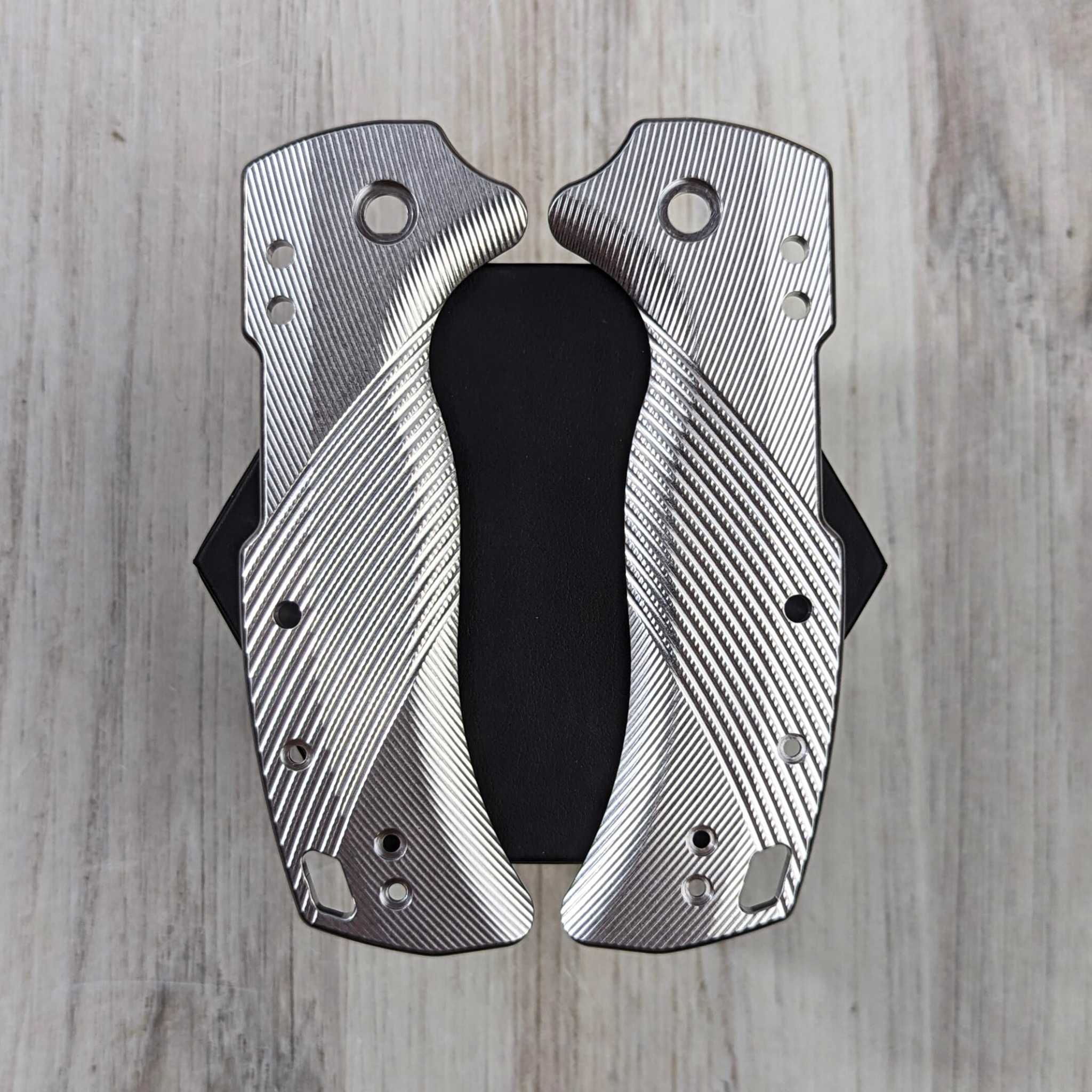 LINERLESS Titanium Scales & Skiff Bearing Upgrade Bundle (Compatible with Cold Steel Engage - 3.5'' model) - Image 8
