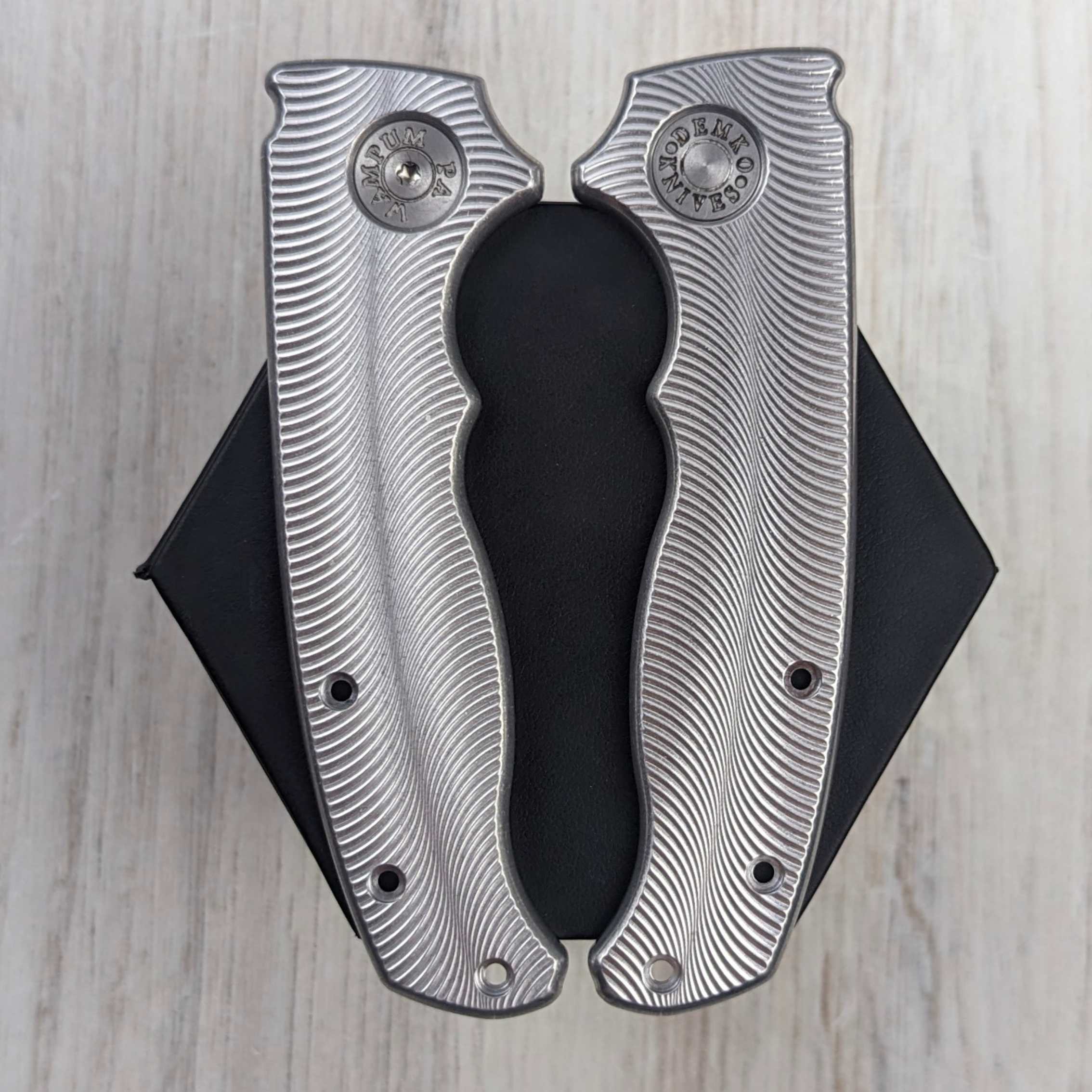 PHAT GOAT - BIG PIVOT - Thick Aluminum Scales / STONED (SHADOW) (Compatible with Demko AD20.5) - Image 7