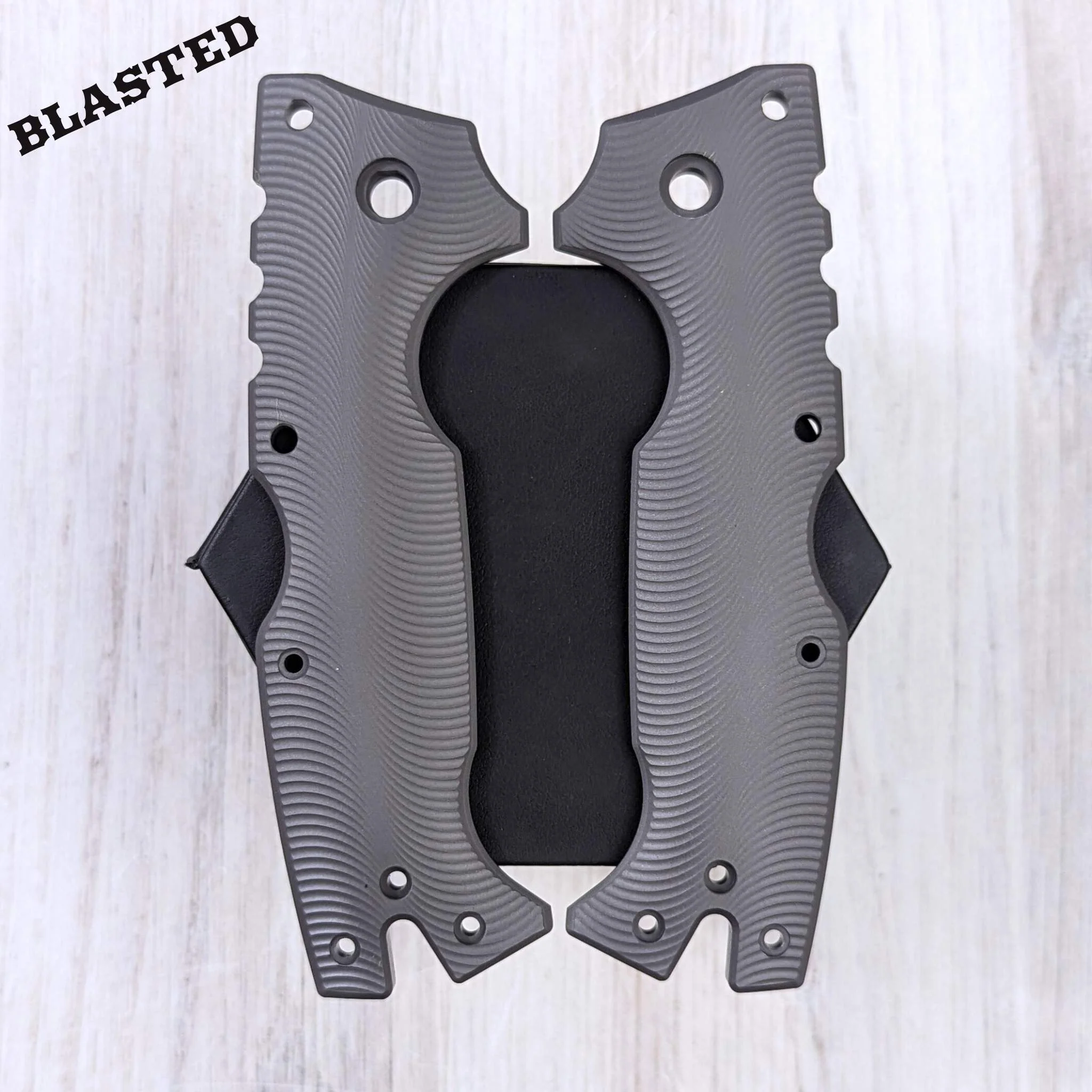 STOCKY GOAT - Drift - LINERLESS Titanium Scales (Compatible w/ Cold Steel AD-10 & AD-10 Lite) - Image 3