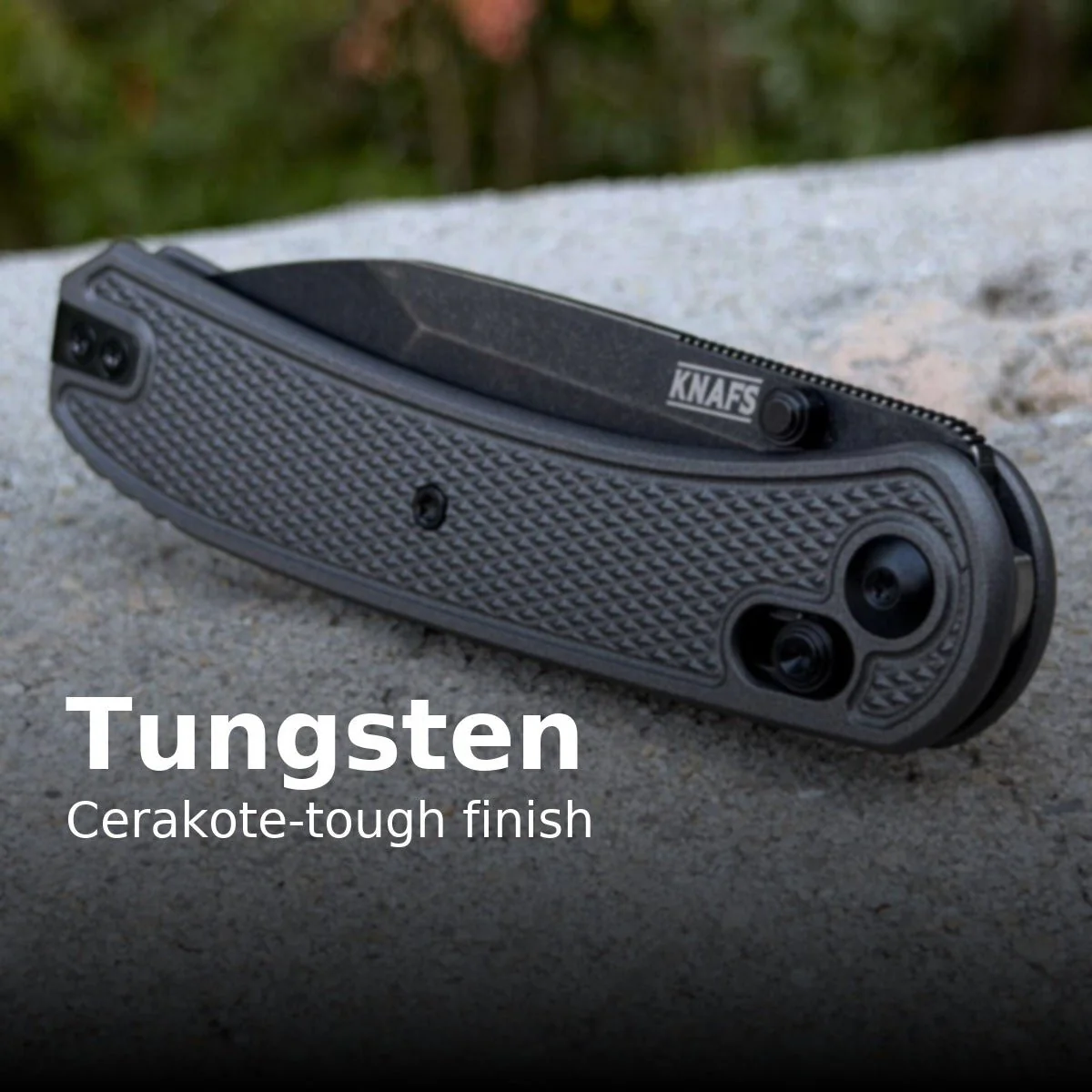 Gunstock - Knafs Co. Lander 2 Aluminum Scales (Midnight Bronze / Tungsten Cerakote) - Image 3
