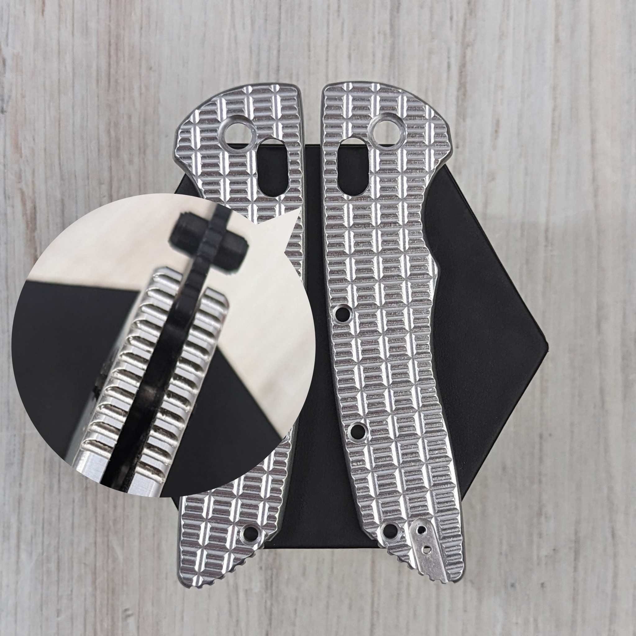 STOCKY GOAT -  Pineapple - Aluminum Scales (Compatible with Hogue Deka v2) - Image 5