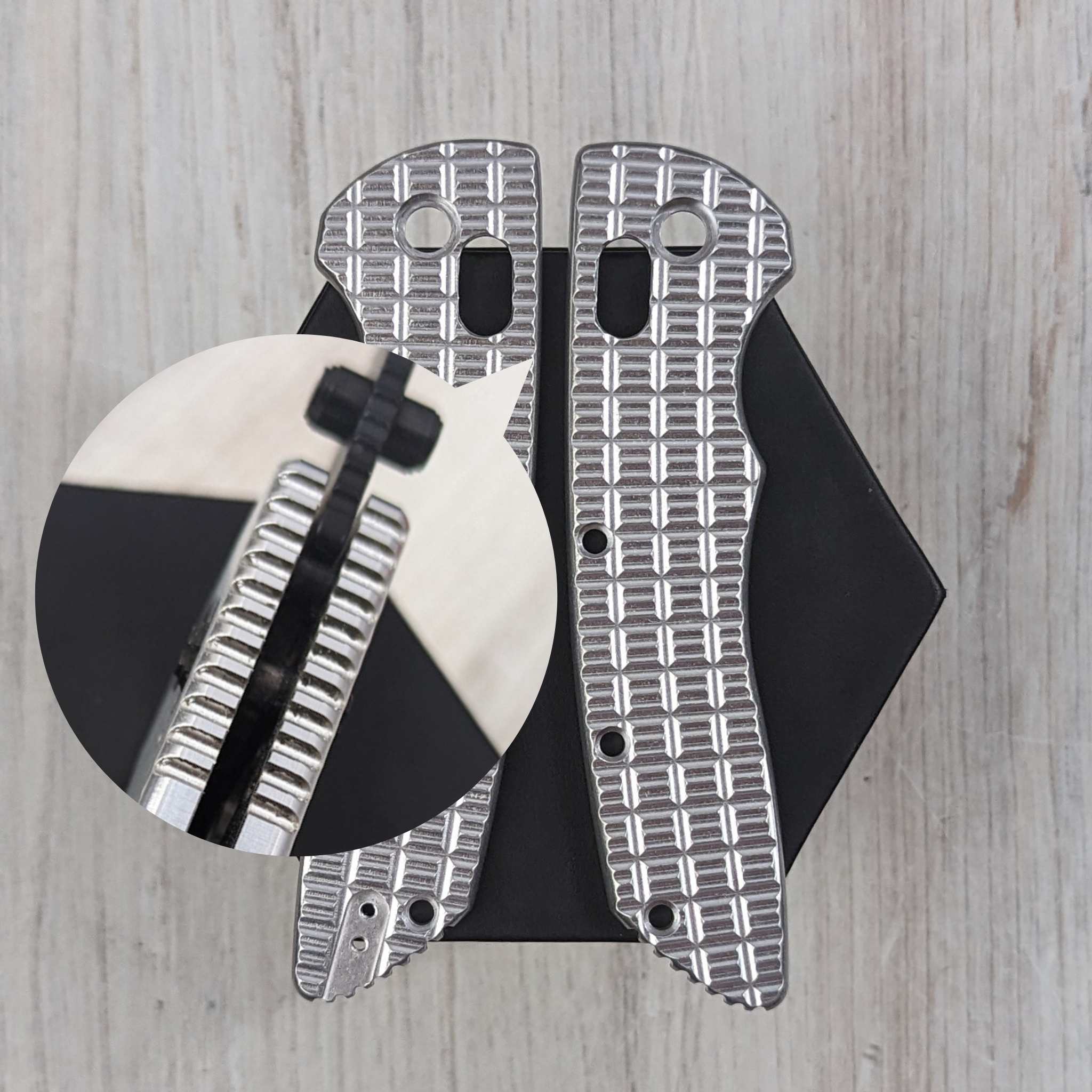 STOCKY GOAT -  Pineapple - Aluminum Scales (Compatible with Hogue Deka v2) - Image 6