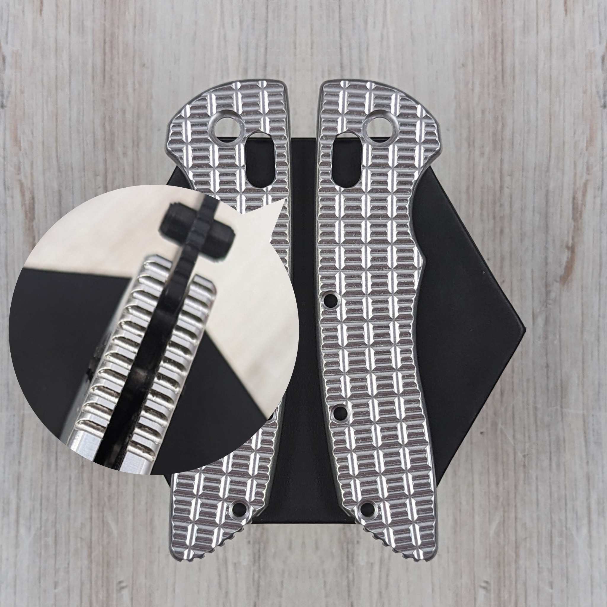 STOCKY GOAT -  Pineapple - Aluminum Scales (Compatible with Hogue Deka v2) - Image 7