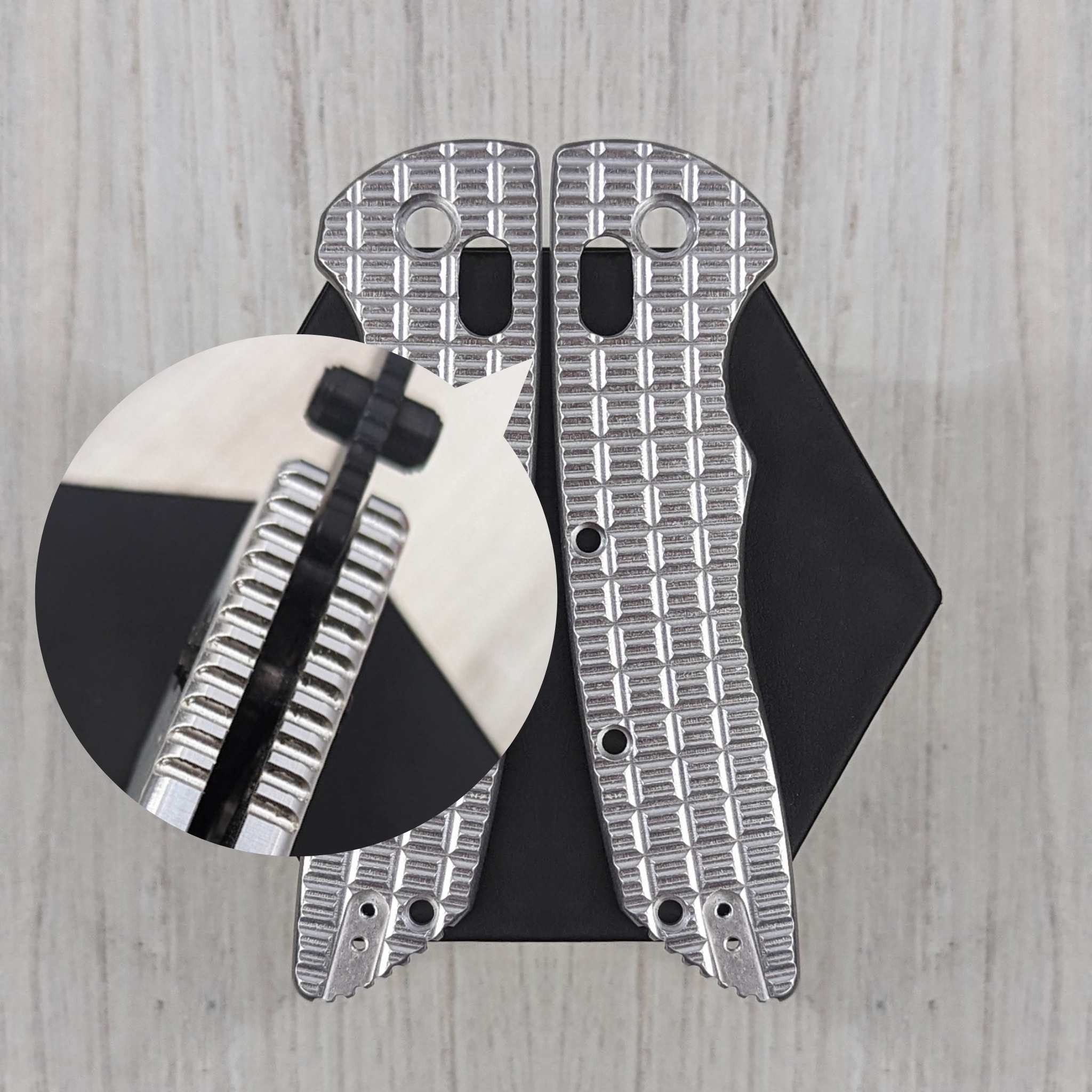 STOCKY GOAT -  Pineapple - Aluminum Scales (Compatible with Hogue Deka v2) - Image 8